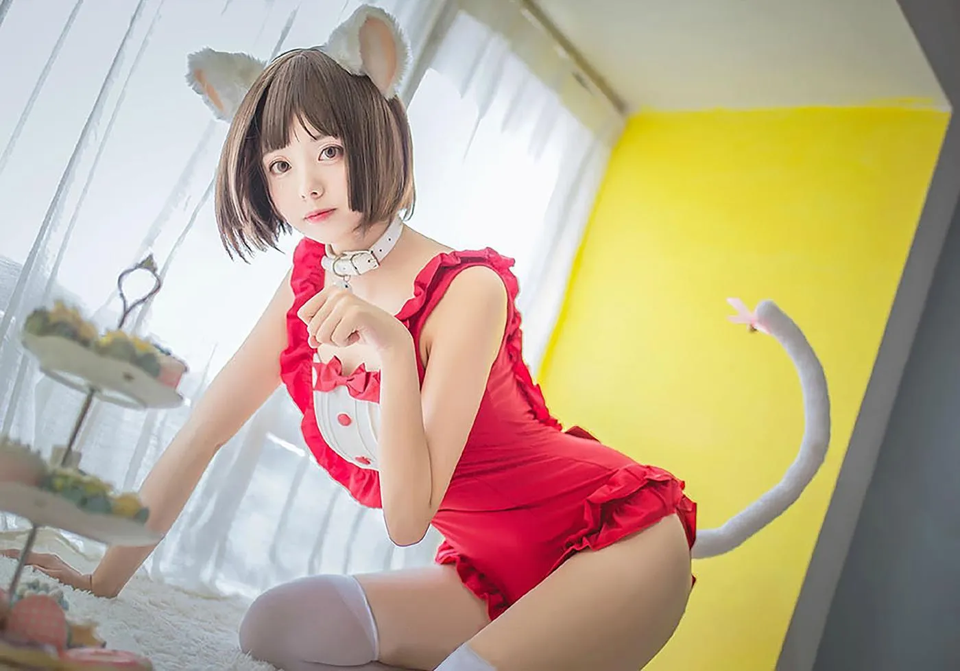 小野妹子w – NO.32 猫系泳衣 [14P]插图8